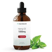 Start Naturals Hemp Oil 1000 mg | Best Hemp Oil for Pain, Stress and Anxiety Relief (4 Fl Oz (120 ml), Peppermint)