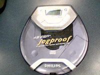 Philips Consumers Electronics Company Philips 45 ESP4 Jogproof CD Compact Disc Player (Light Purple See through Cover Version)