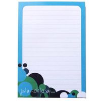 A5 Quality Notepads Ruled - Spots Design - 100 Sheets per pad - Size 210mm x 148mm