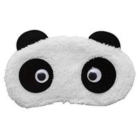 ACTLATI Plush Animal Eye Mask Cute Panda Sleep Blindfold Cover for Kids Girls