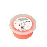 CanDo Puff LiTE Exercise Putty, Red: Soft, 3 oz
