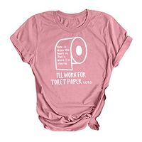 Meikosks Women's Letters Funny Printing T Shirt 2020 New Basic Blouses Short Sleeve O-Neck Tops Pink