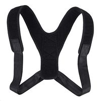 Keenso Shoulder Posture Corrector, Posture Corrector Shoulder Support Women Men Nylon Shoulder Support Brace with Hook & Loop