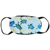 Blue Baby Sea Turtle Anti-Dust Earloop Mouth Covers for Women Men, Pollen Climbing Climbing Half Face Mouth Cover - Adjustable Band Face and Nose Cover