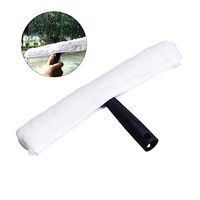 UEETEK Washing Squeegee Head Replacement Water Applicator Window Washer Cleaning Squeegee Accessory with Detachable Sleeve
