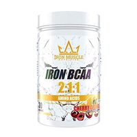 Iron Muscle Iron BCAA 2:1:1 Amino Acid Recovery (Cherry Orange)