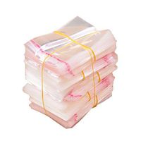 Hosaire Clear Resealable Cello / Cellophane Bags 200 Pcs 2.3x3.1 Inches Candy Cookie Bakery Biscuit Plastic Bags for Homemade Baking Gift Packaging
