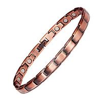 Womens Copper Bracelet Pure Copper Magnetic Bracelets for Arthritis Pain Relief and Carpal Tunnel Migraines Tennis Elbow
