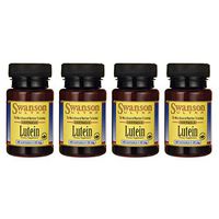 Swanson Lutein 10 Milligrams 60 Sgels (4 Pack)