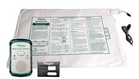 Smart Caregiver Corporation Wireless Economy Quiet Fall Alert with 20in x 30in Bed Pad and Caregiver Pager