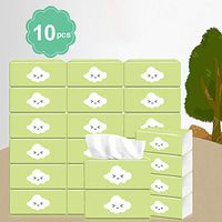 Portable Paper Towels tissues for home travel storage bags Small size paper towers Puree tissues (10 Packs)