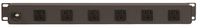 BRT060-10 - Geist 19" Horizontal Rackmount Powerstrip, 15A 120V, 10' Cord