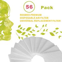 56 Pack CPAP Filters Fits All ResMed Airsense 10, Aircurve 10, Airstart 10, ResMed S9 Series Standard Machines