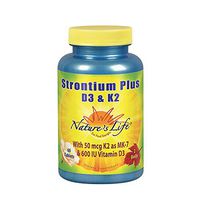 Nature's Life Strontium Plus D/K Supplement, 60 Count