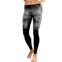 Women Yoga Pants, Neartime Fashion Fitness Running Leggings Elastic Waist Sports Printed Pants Trousers (XL, Black)