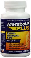 MetaboUP PLUS Thermogenic Weight Loss Dietary Supplement Tablets, 60 count