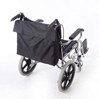 Walker Bag, Rollator Wheelchair Storage Pouch Organizers for Standard Walkers, Wheelchairs, Bariatric Walkers, and Dual-Point Folding Walkers, Three Hands for Your Necessities (HZC139-B-US)