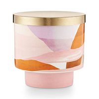 Illume, Candle Lidded Ceramic Flower Coconut Milk Mango L