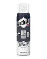 Scotchgard Stainless Steel Cleaner, Resists Fingerprints & Smudges, No Drip Foam, 17 Ounces