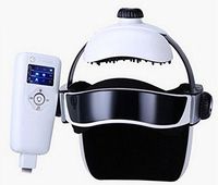 Head Massager Remote Control Battery Electric Massager Multifunction Household Brain Easy Smart Scalp Rolling Massage Helmet