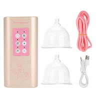 Breast Enlargement Machine, Electric Chest Vacuum Pump Cup Breast Enhancing Massager Machine