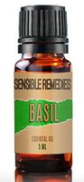 Sensible Remedies Basil 100% Pure Therapeutic Grade Essential Oil 5 mL (0.167 fl oz)