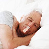 Sleep Strips by VOGREX (72pcs)- Anti Snoring Devices Nasal Strips, Advanced Gentle Mouth Tape for Nose Breathing, Improved Nighttime Sleeping and Instant Snoring Relief