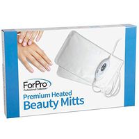 ForPro Premium Heated Mitts, Two Temperature Settings, Thermal Moisturizing Hand Warmers, 13” L x 7” W