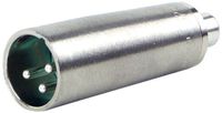 Switchcraft 324X RCA Female to XLT Male Adapter, Nickel Finish