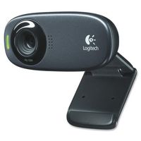 Logitech C310 Webcam - Black - USB 2.0-1 Pack(S)