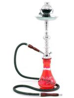RED BUG new hookah water glass vase set + pipes for shisha narguile smoking