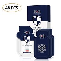 48 Pack Portable Hand Wash Gel, No-wash Hand Cleanser for Household Cleaning