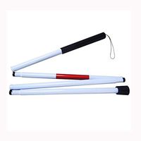 crutch LPY-HB-003 Folding Aluminum Alloy, Walking Sticks Suitable for Visually Impaired and Blind