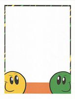 Smiley Kids Stationery Printer Paper 26 Sheets