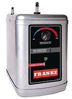 FRANKE HT-300 Little Butler Under Sink Instant Hot Water Filtration Heating Tank, 300-Watt (Latest Version), Compact, Silver and Black