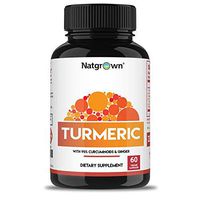 Turmeric and Ginger with Bioperine Complex, All-Natural Curcumin Supplement with Black Pepper for Better Absorption - Joint & Immune System, Healthy Inflammation Response - 60 Vegan Capsules