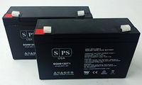 SPS Brand 6V 12Ah Replacement Battery for Compaq 295371-005 UPS (2 Pack)