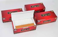1000 Zen Smoke Full Flavored Filter Cigarette Tubes 100mm 4 boxes of 250
