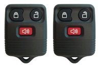 2 Yixoo Replacement Keyless Entry Remote Control Key Fob Clicker Transmitter 3 Button