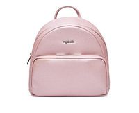 Myabetic Brandy Diabetes Backpack for Glucose Meter, Test Strips, Insulin pens or vials, glucagon, Includes Insulation Section (Pink Frost)