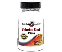 Valerian Root 450mg * 100 Caps 100% Natural - by EarhNaturalSupplements