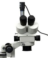 OMAX 3.5X-90X Digital Trinocular Single-Bar Boom Stand Stereo Microscope with USB Digital Camera