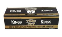 Gambler Tube Cut King Gold Cigarette Filter Tubes light flavor box 200 New USA