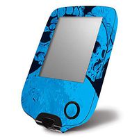 MightySkins Skin Compatible with Abbott Freestyle Libre - Blue Skulls | Protective, Durable, and Unique Vinyl Decal wrap Cover | Easy to Apply, Remove, and Change Styles | Made in The USA