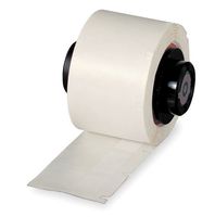 Brady - PTL-24-423-BK - Brady PTL-24-423-BK TLS 2200 TLS PC Link PTL Series Self-Laminating Marker Tape; 1.130 Inch x 0.500 Inch Lettering Field, Permanent Polyester, White With 1/16 Inch Black Border