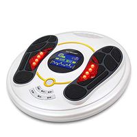 Lzour Foot Massager Machine - Feet Legs Circulation Devices, Electrical Muscle Pulse Massage Therapy, Relieve Pain for Neuropathy