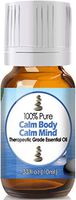 CalmBody CalmMind Blend Essential Oil for Diffuser & Reed Diffusers (100% Pure Essential Oil) 10ml