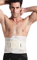 Panegy Man Tummy Slimming Tucker Back Brace Waist Trainer Waist Nipper Weight Loss Belt White Tag XL/US L