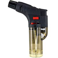 Thin Tube XXL Mini Refillable Butane Torch Lighter - Black