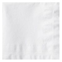 Hoffmaster 010026 Premium Dinner Napkin, Greek Key Embossed, 3 Ply, 1/4 Fold, 17" Length x 17" Width, White (Case of 600)